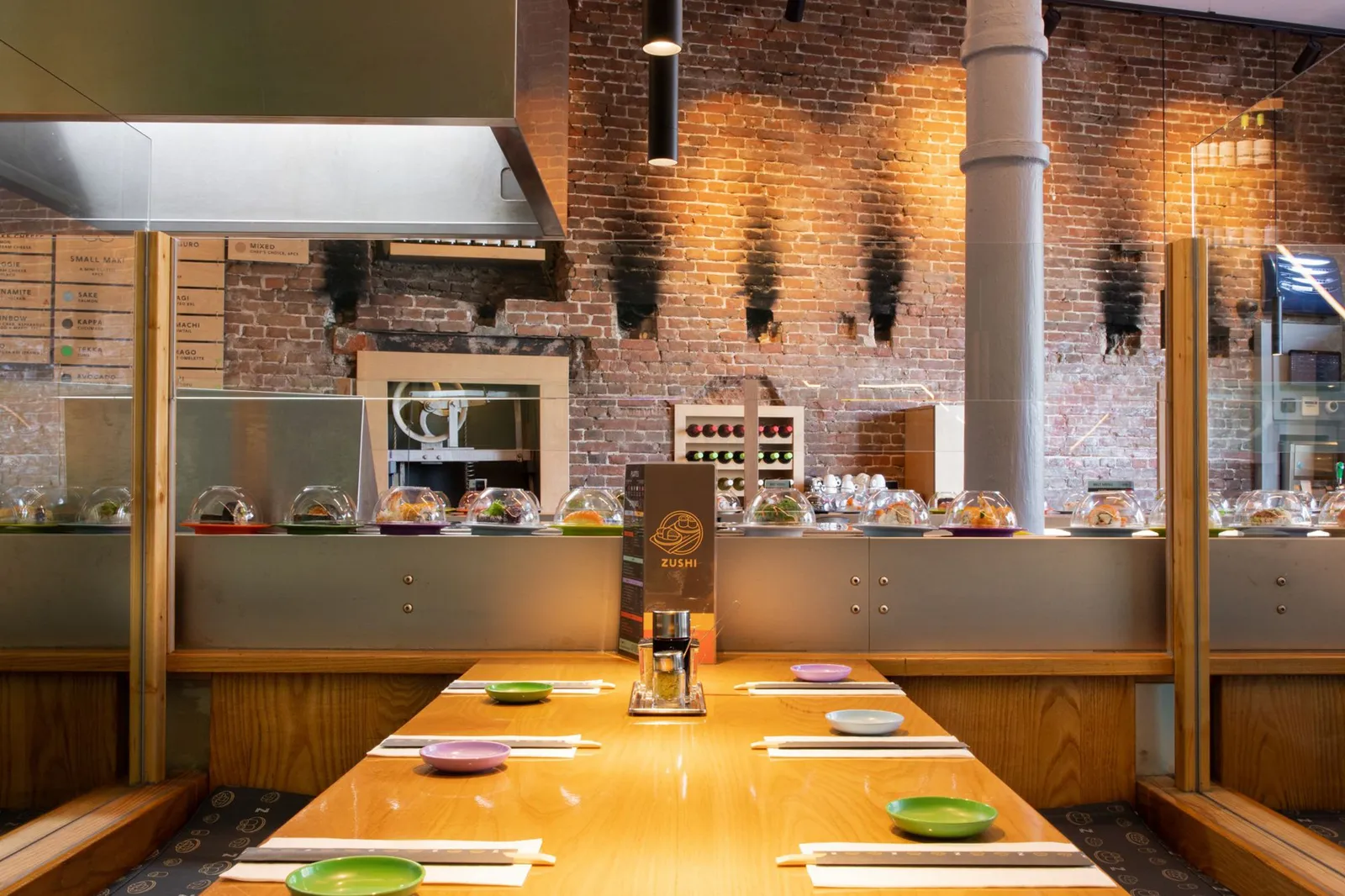 Inside ZUSHI on the Amstel